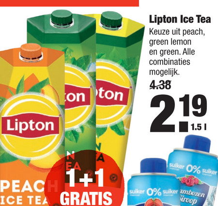 Lipton   ice tea folder aanbieding bij  Aldi - details