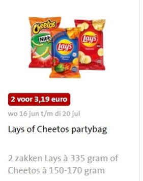 Cheetos   zoutje, chips folder aanbieding bij  Jumbo - details