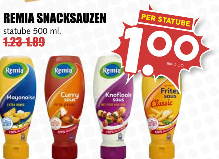 Remia   curryketchup, mayonaise folder aanbieding bij  MCD Supermarkt Basis - details