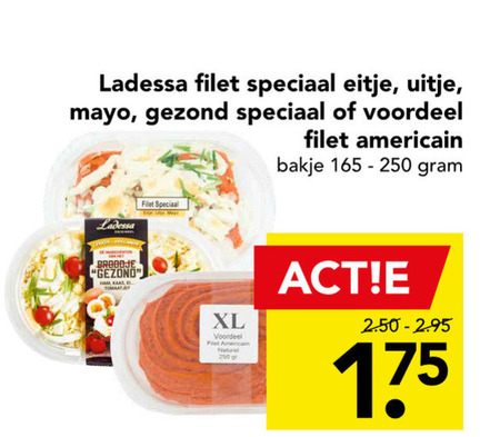 Ladessa   filet americain folder aanbieding bij  Deen - details