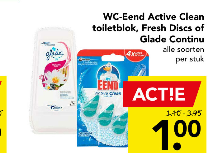 WC Eend   toiletblok folder aanbieding bij  Deen - details