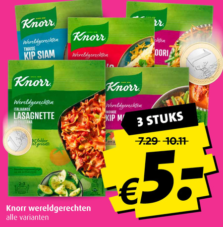 Knorr   maaltijdmix folder aanbieding bij  Boni - details