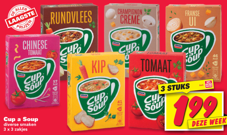 Cup a Soup   soep folder aanbieding bij  Nettorama - details