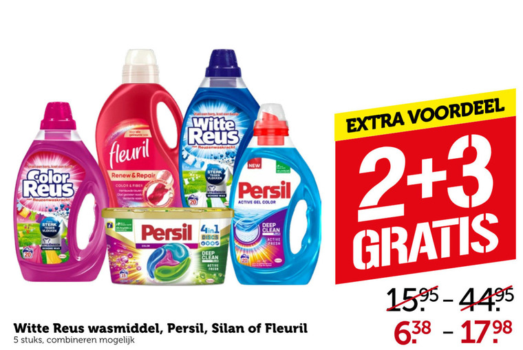 Fleuril   wasmiddel, wasverzachter folder aanbieding bij  Coop - details