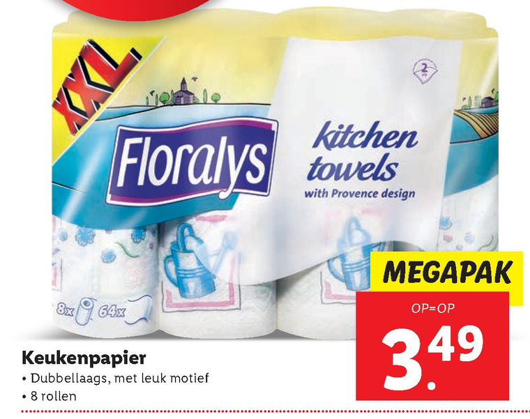 Floralys Keukenpapier Folder nbieding Bij Lidl Details