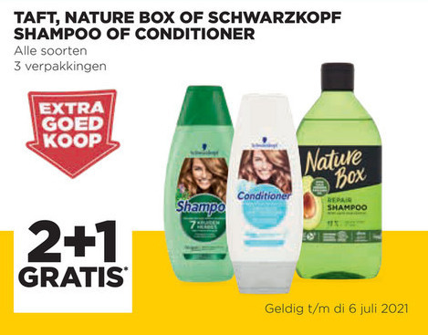 Schwarzkopf   biscuits, shampoo folder aanbieding bij  Jumbo - details