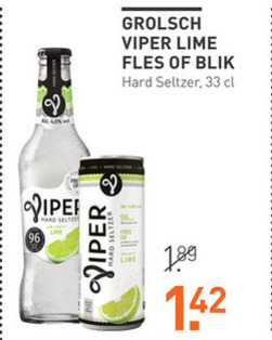 Viper   hard seltzer folder aanbieding bij  Gall & Gall - details