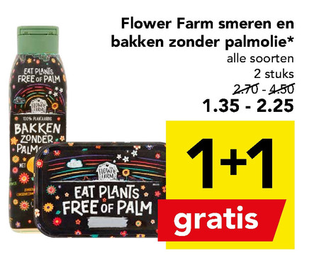 Flower Farm   margarine, olie en vetten folder aanbieding bij  Deen - details