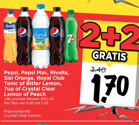 Royal Club   cola, frisdrank folder aanbieding bij  Vomar - details