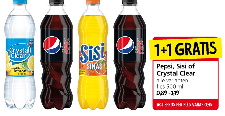 Pepsi   frisdrank, fruitdrank folder aanbieding bij  Jan Linders - details