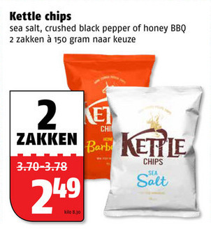 Kettle   chips folder aanbieding bij  Poiesz - details