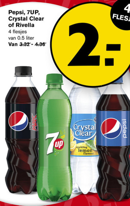 Pepsi   fruitdrank, frisdrank folder aanbieding bij  Hoogvliet - details