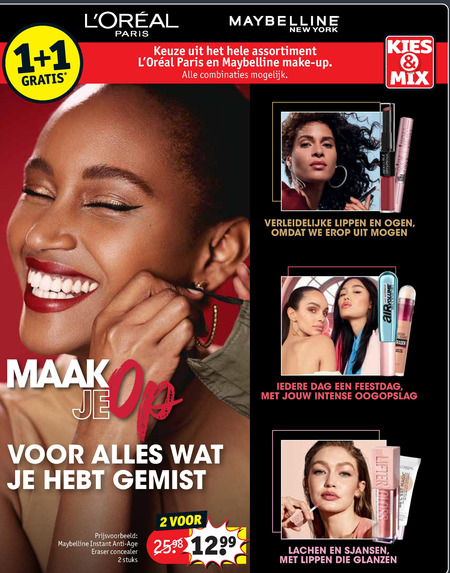 L Oreal   cosmetica folder aanbieding bij  Kruidvat - details