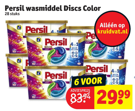 Persil   wasmiddel folder aanbieding bij  Kruidvat - details