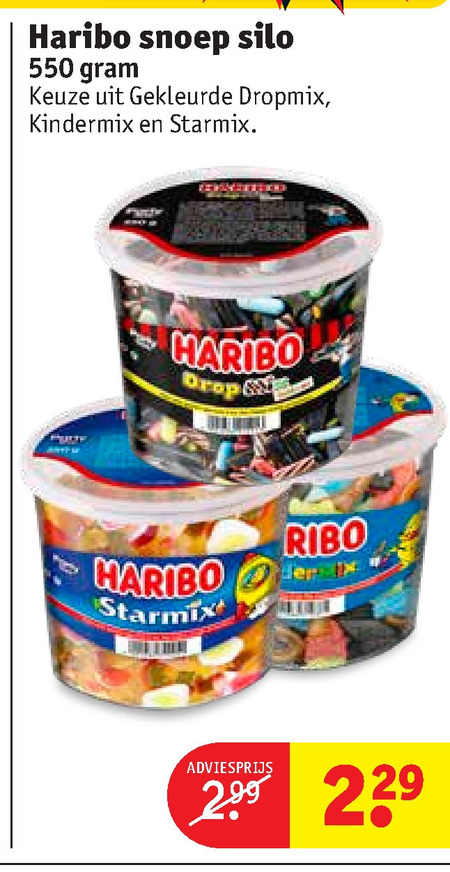 Haribo   snoep, drop folder aanbieding bij  Kruidvat - details