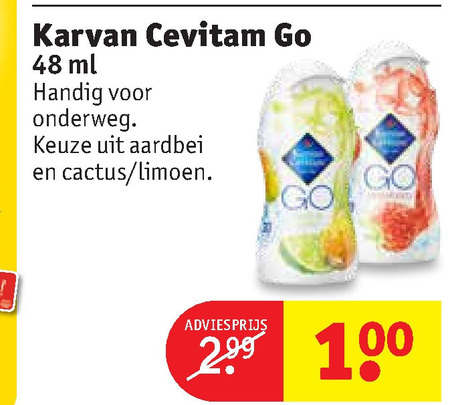 Karvan Cevitam   limonadesiroop folder aanbieding bij  Kruidvat - details