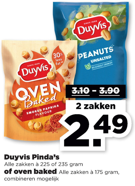 Duyvis   zoutje folder aanbieding bij  Plus - details