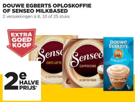 Douwe Egberts Senseo   oploskoffie, koffiepad folder aanbieding bij  Jumbo - details