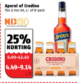 Aperol   aperitief folder aanbieding bij  Poiesz - details