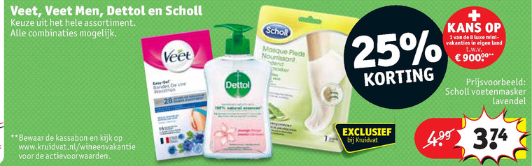 Dettol   handzeep, ontharingsstrips folder aanbieding bij  Kruidvat - details