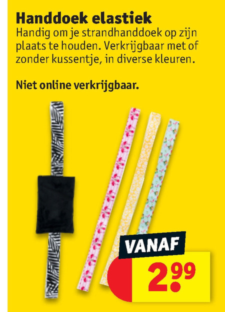 lepel Uitgraving volleybal handdoek folder aanbieding bij Kruidvat - details