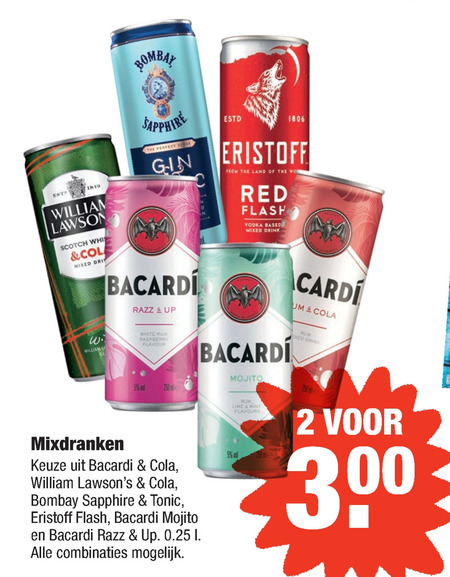 William Lawsons   mixdrank folder aanbieding bij  Aldi - details