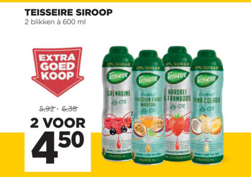 Teisseire   limonadesiroop folder aanbieding bij  Jumbo - details