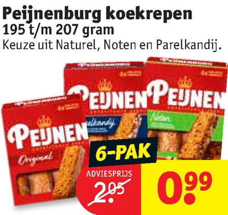 Peijnenburg   ontbijtkoekreep folder aanbieding bij  Kruidvat - details