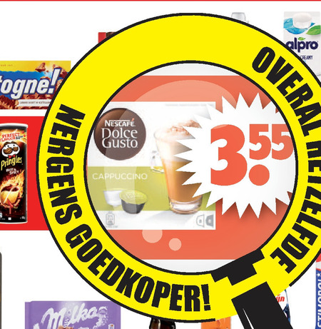 Nescafe   dolce gusto capsules folder aanbieding bij  Dirk - details