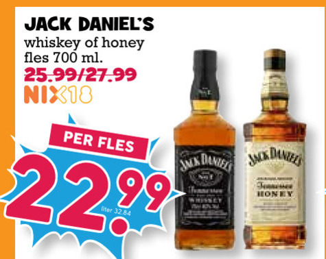 Jack Daniels   whisky folder aanbieding bij  Boons Markt - details