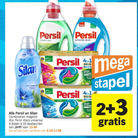 Silan   wasmiddel folder aanbieding bij  Albert Heijn - details