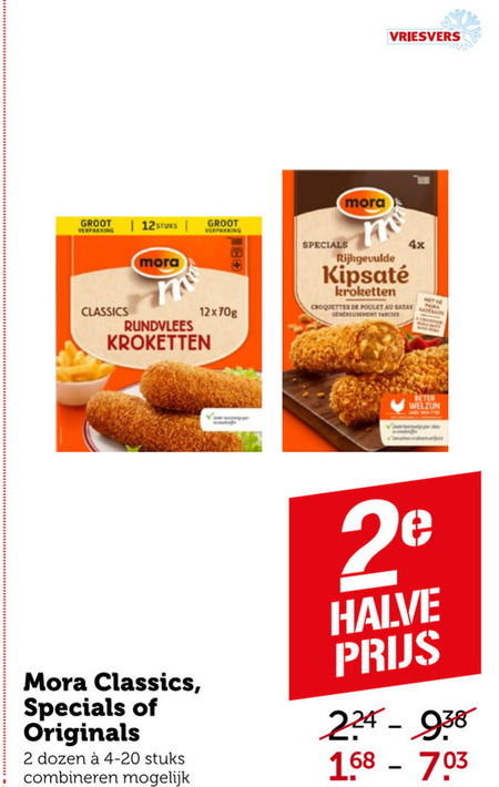 Mora   snack, kroket folder aanbieding bij  Coop - details