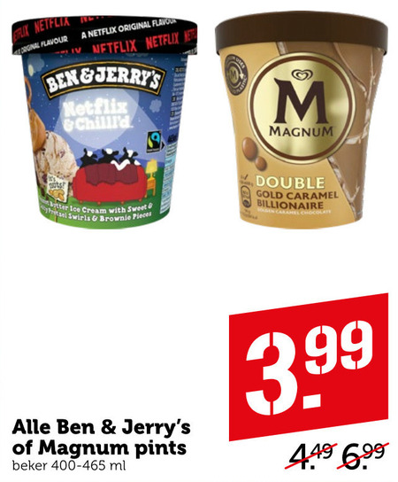 Magnum   ijsspecialiteit folder aanbieding bij  Coop - details