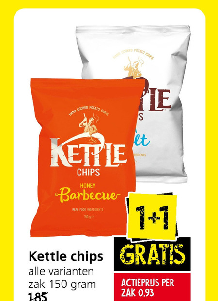 Kettle   chips folder aanbieding bij  Jan Linders - details