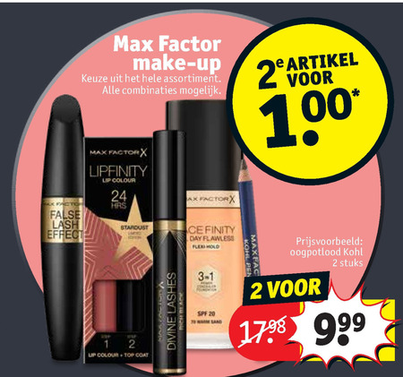 Max Factor   cosmetica, lipstick folder aanbieding bij  Kruidvat - details