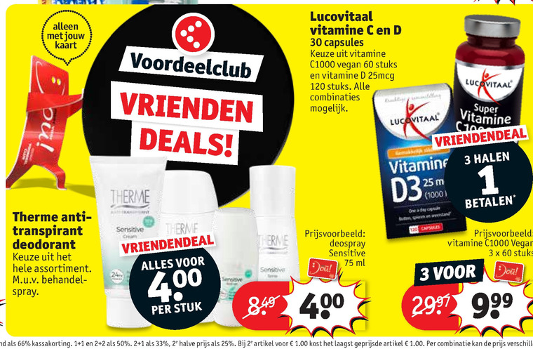 Therme   vitamine, deodorant folder aanbieding bij  Kruidvat - details