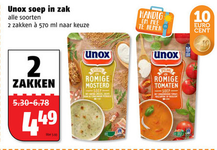 Unox   soep folder aanbieding bij  Poiesz - details