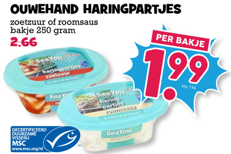 Ouwehand   haring folder aanbieding bij  Boons Markt - details