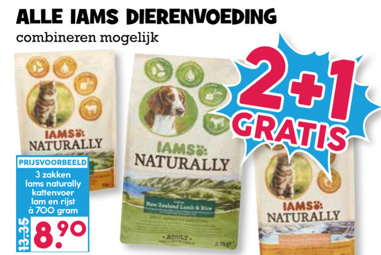 IAMS   kattenvoer folder aanbieding bij  Boons Markt - details