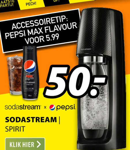 Sodastream   frisdrankautomaat folder aanbieding bij  Expert - details