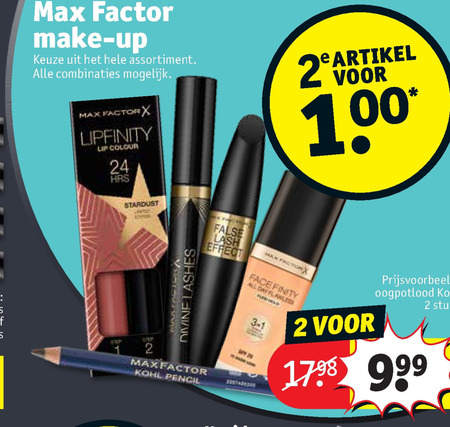 Max Factor   cosmetica, mascara folder aanbieding bij  Kruidvat - details