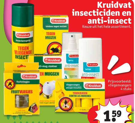 Kruidvat Huismerk   insectenbestrijding, antimuggenstekker folder aanbieding bij  Kruidvat - details