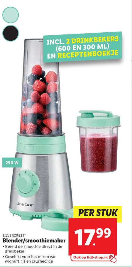 SilverCrest   blender folder aanbieding bij  Lidl - details