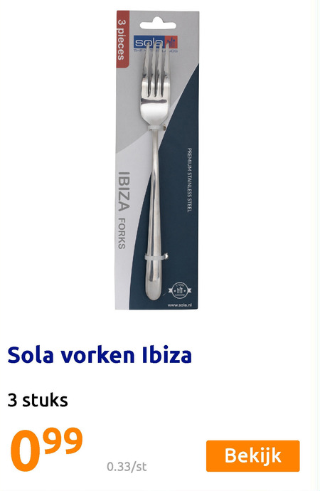 Sola   vorken folder aanbieding bij  Action - details