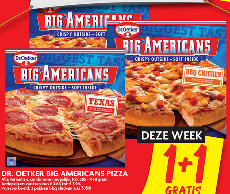 Dr Oetker   diepvriespizza folder aanbieding bij  Dekamarkt - details