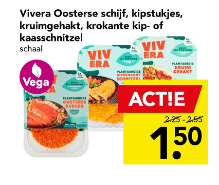 Vivera   vegetarisch folder aanbieding bij  Deen - details