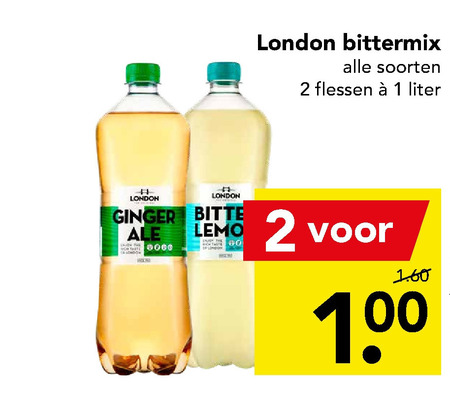 London   frisdrank folder aanbieding bij  Deen - details