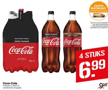 Coca-Cola   cola folder aanbieding bij  Coop - details