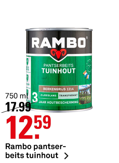 Rambo   beits folder aanbieding bij  Karwei - details