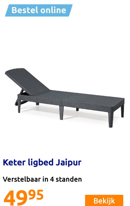 Natuur blootstelling voorbeeld Keter ligbed folder aanbieding bij Action - details